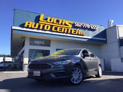 2018 Ford Fusion for sale at Lucas Auto Center Inc in South Gate CA