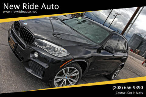 2016 BMW X5 for sale at New Ride Auto in Rexburg ID