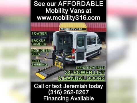 2019 Ford Transit for sale at Affordable Mobility Solutions, LLC - Mobility/Wheelchair Accessible Inventory-Wichita in Wichita KS