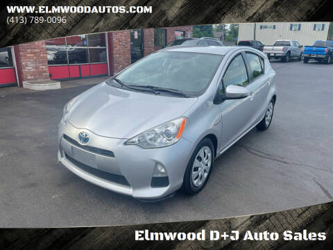 2012 Toyota Prius c for sale at Elmwood D+J Auto Sales in Agawam MA