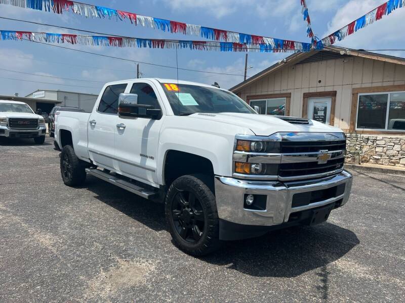 2018 Chevrolet Silverado 2500HD for sale at The Trading Post in San Marcos TX