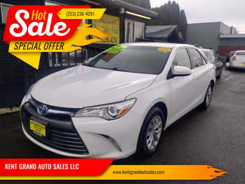 2015 Toyota Camry for sale at KENT GRAND AUTO SALES LLC in Kent WA