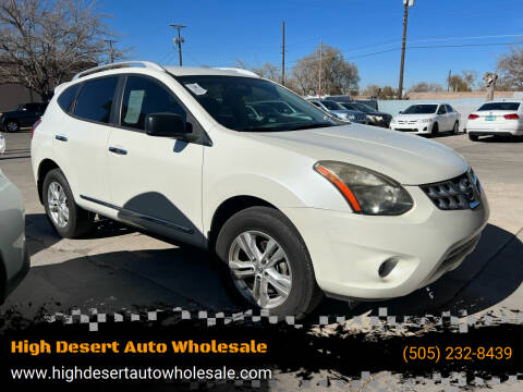 2015 Nissan Rogue Select for sale at High Desert Auto Wholesale in Albuquerque NM