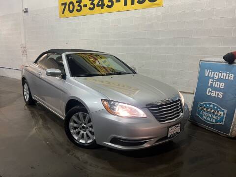 2012 Chrysler 200 for sale at Virginia Fine Cars in Chantilly VA