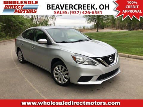 2019 Nissan Sentra for sale at WHOLESALE DIRECT MOTORS in Beavercreek OH
