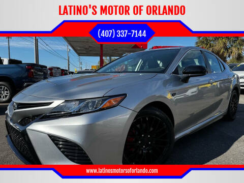 2020 Toyota Camry for sale at LATINO'S MOTOR OF ORLANDO in Orlando FL