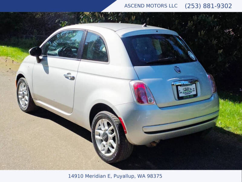 2012 FIAT 500 Pop