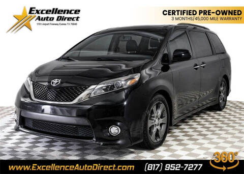 2015 Toyota Sienna for sale at Excellence Auto Direct in Euless TX