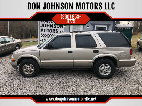 2005 Chevrolet Blazer for sale at DON JOHNSON MOTORS LLC in Lisbon OH