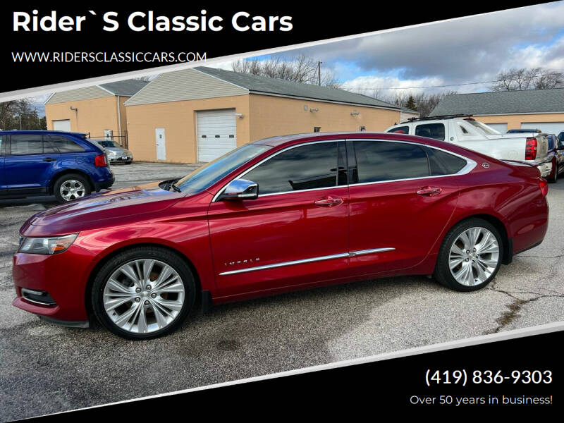 2014 Chevrolet Impala for sale at Rider`s Classic Cars in Millbury OH
