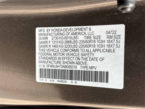 2022 Honda Odyssey EX-L