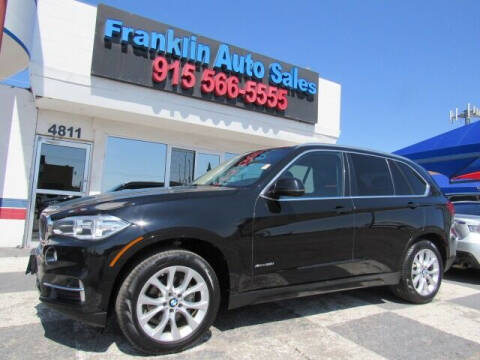 2015 BMW X5 for sale at Franklin Auto Sales in El Paso TX