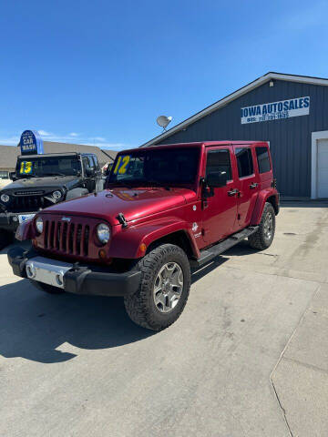 2012 Jeep Wrangler Unlimited for sale at Iowa Auto Sales in Storm Lake IA