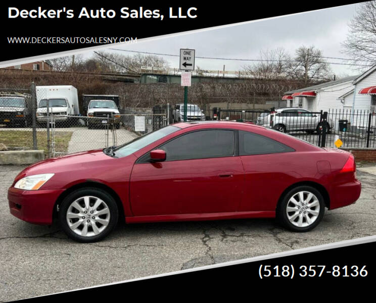2007 Honda Accord for sale at Decker's Auto Sales, LLC in Schenectady NY