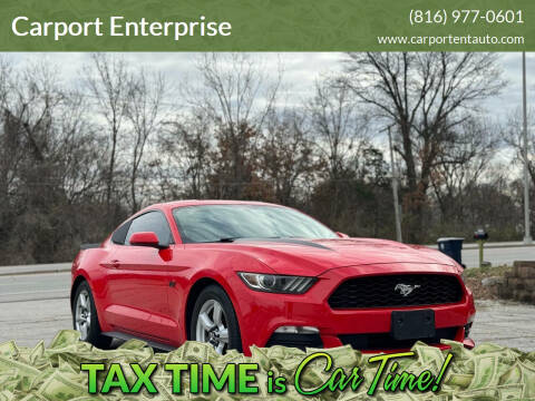 2015 Ford Mustang for sale at Carport Enterprise - 6336 State Ave in Kansas City KS