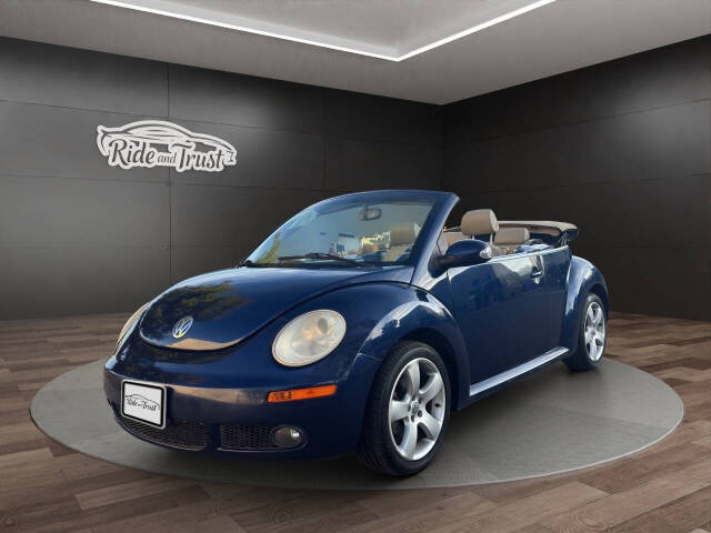 2006 Volkswagen New Beetle Convertible for sale at Ride And Trust in El Cajon, CA