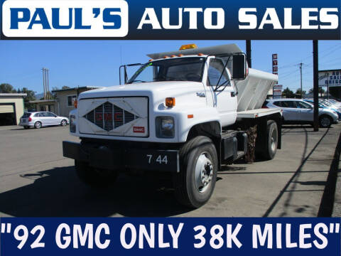 1992 GMC TopKick C7500 for sale at Paul's Auto Sales in Eugene OR