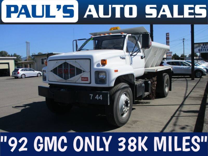 1992 GMC TopKick C7500 for sale at Paul's Auto Sales in Eugene OR