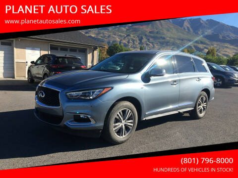 2018 Infiniti QX60 for sale at PLANET AUTO SALES in Lindon UT
