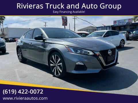 2021 Nissan Altima for sale at Rivieras Truck and Auto Group in Chula Vista CA