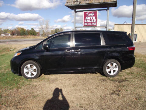 2017 Toyota Sienna for sale at Don's Auto Sales in Silver Creek NE