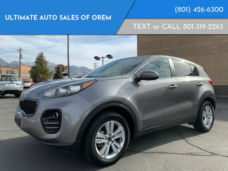 2017 Kia Sportage for sale at Ultimate Auto Sales Of Orem in Orem UT