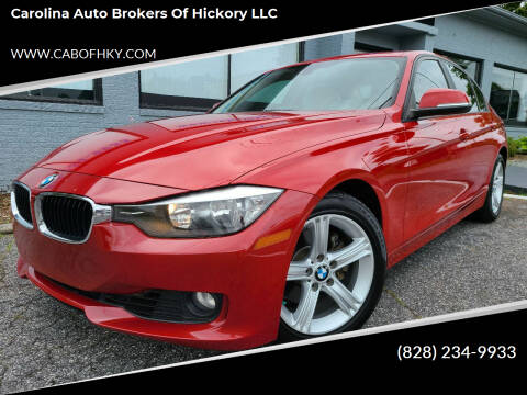 2014 BMW 3 Series for sale at Carolina Auto Brokers of Hickory LLC in Newton NC