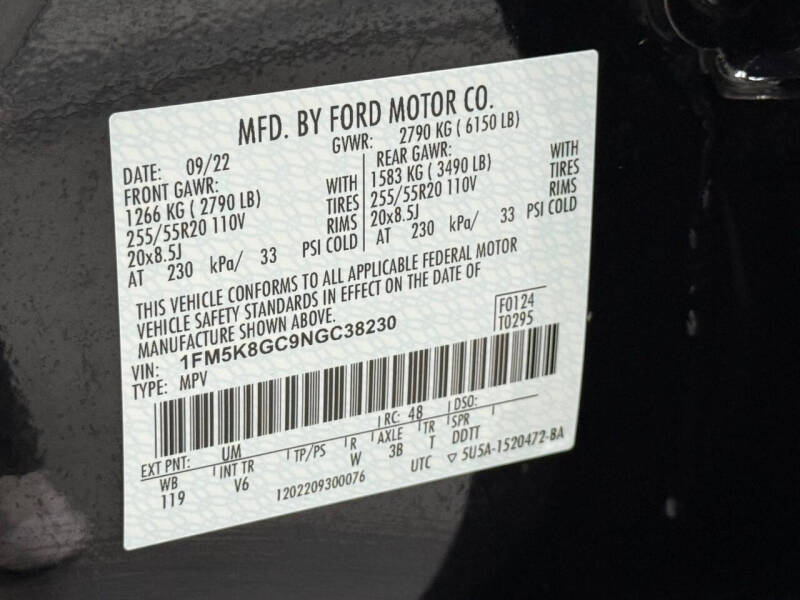 2022 Ford Explorer ST