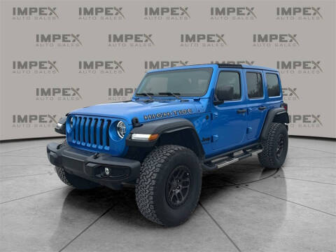 2022 Jeep Wrangler Unlimited for sale at Impex Auto Sales in Greensboro NC