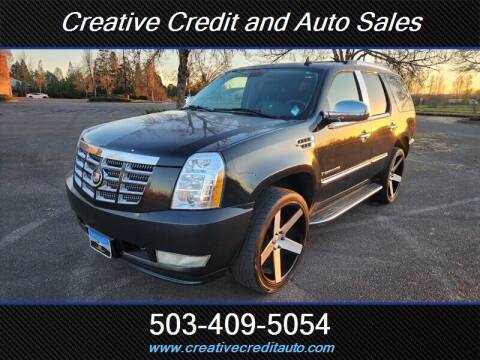2007 Cadillac Escalade for sale at Creative Credit & Auto Sales in Salem OR