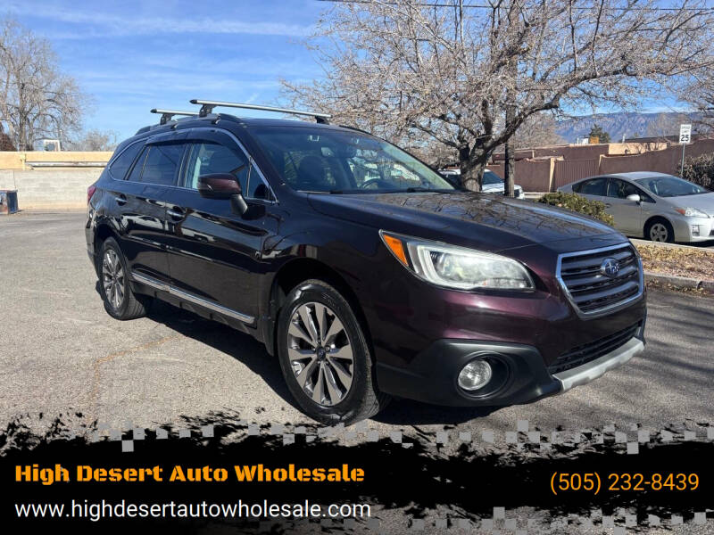 2017 Subaru Outback for sale at High Desert Auto Wholesale in Albuquerque NM