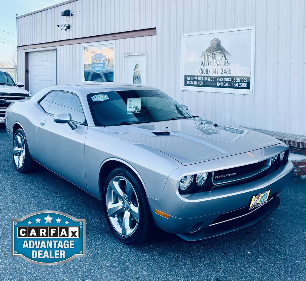Gray 2014 Dodge Challenger SXT SXT 2dr Coupe 1