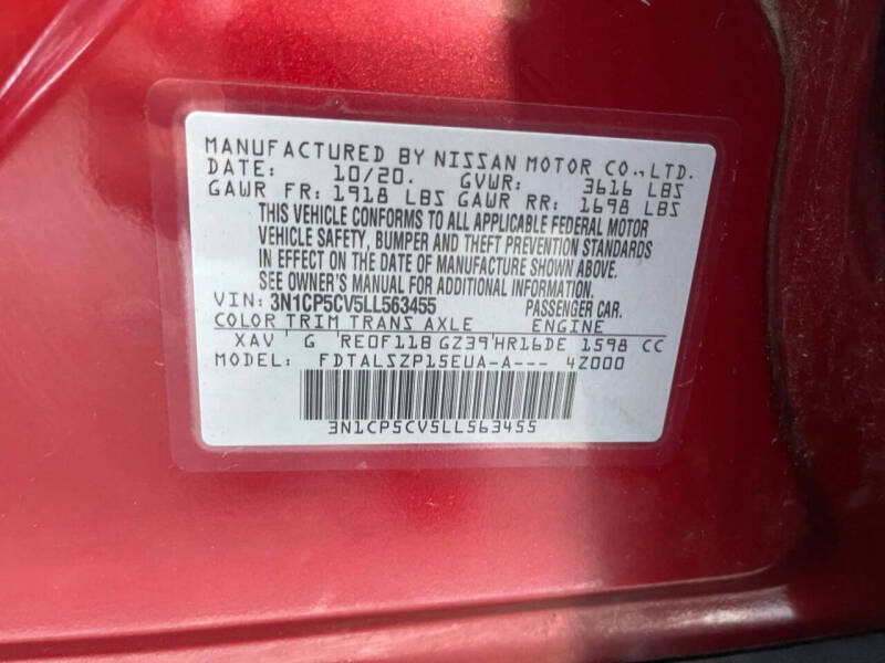 2020 Nissan Kicks SV