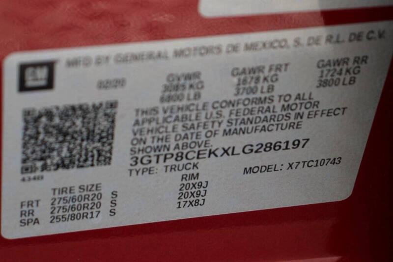 2020 GMC Sierra 1500