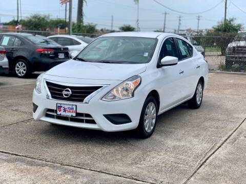 2019 Nissan Versa for sale at USA Car Sales in Houston TX