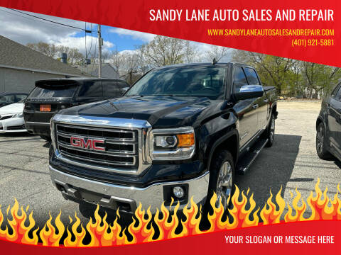 2015 GMC Sierra 1500 for sale at Sandy Lane Auto Sales and Repair in Warwick RI