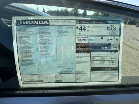 2025 Honda Accord Hybrid Touring