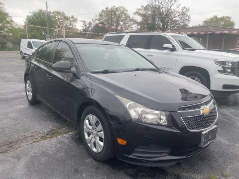 2014 Chevrolet Cruze for sale at Howard Johnson's  Auto Mart, Inc. in Hot Springs AR