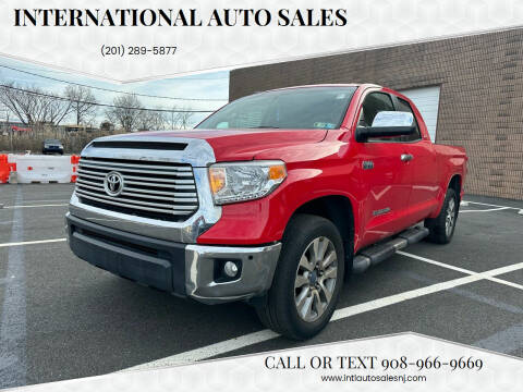 2016 Toyota Tundra for sale at International Auto Sales in Hasbrouck Heights NJ
