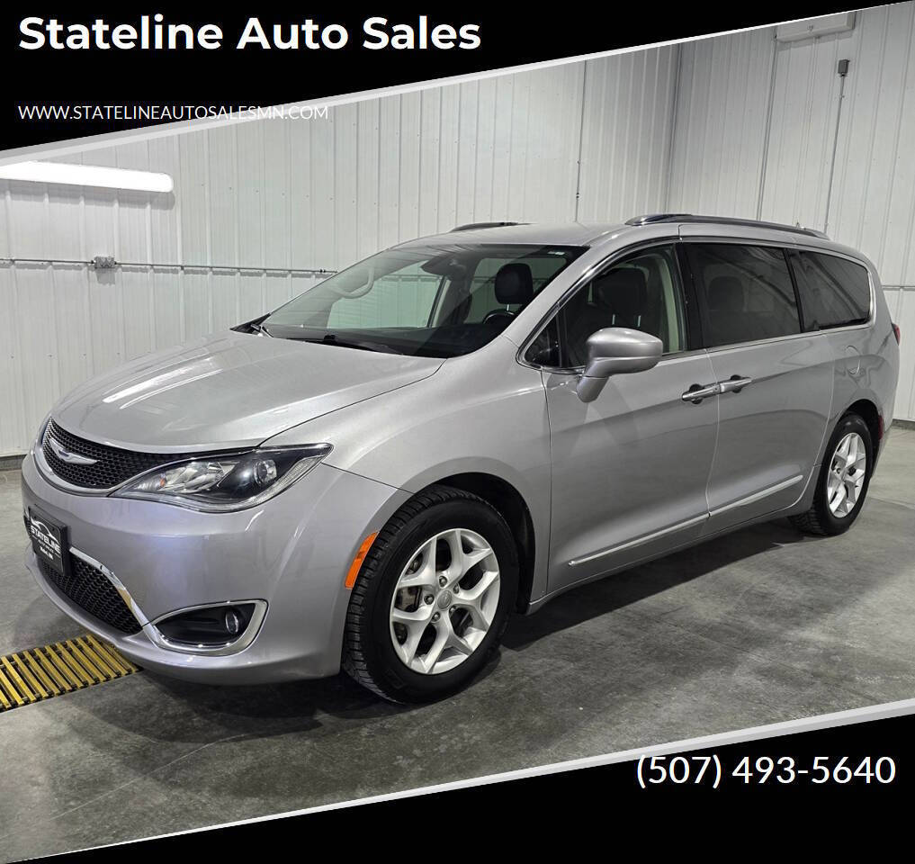 Silver 2018 Chrysler Pacifica Touring L Plus Touring L Plus 4dr Mini-Van 1