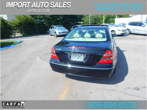 2004 Mercedes-Benz E-Class E 500