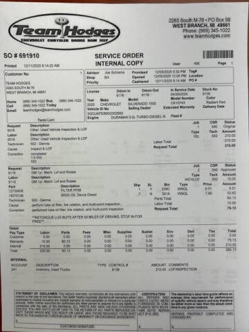 2025 Chevrolet Silverado 1500