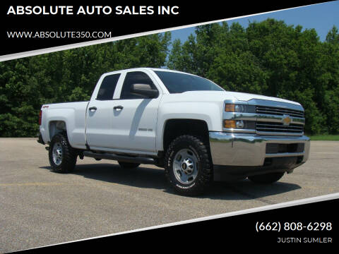 2017 Chevrolet Silverado 2500HD for sale at ABSOLUTE AUTO SALES INC in Corinth MS