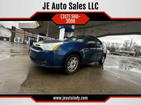 2008 Ford Focus for sale at JE Auto Sales LLC in Indianapolis IN