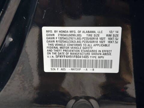 2015 Honda Pilot Touring