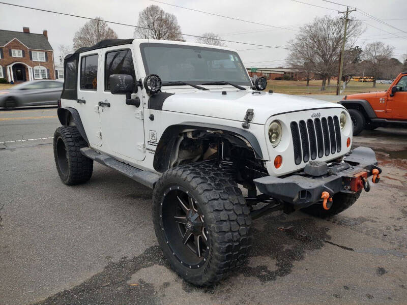 2012 Jeep Wrangler Unlimited for sale at Ideal Auto in Lexington NC