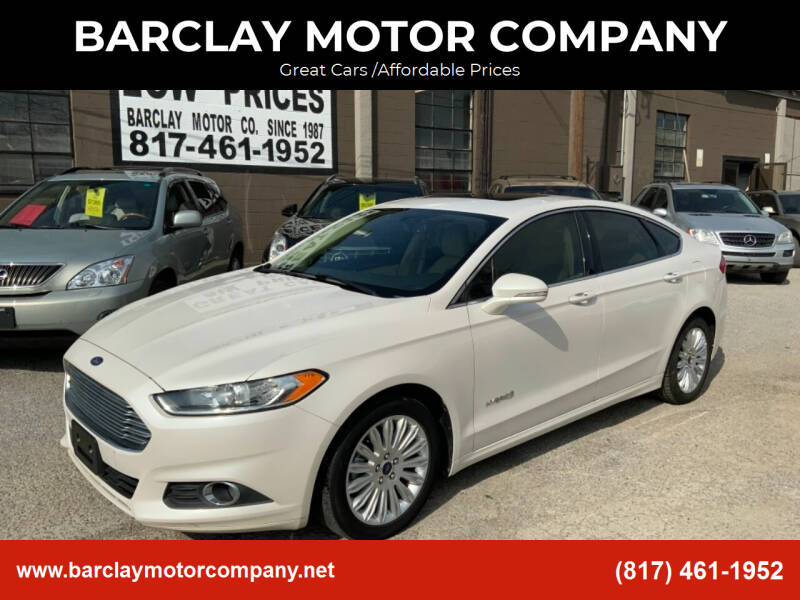 2014 Ford Fusion Hybrid SE