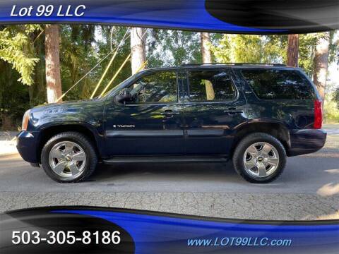 2007 GMC Yukon for sale at LOT 99 LLC in Milwaukie OR