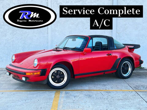 1981 Porsche 911 for sale at ROGERS MOTORCARS in Houston TX