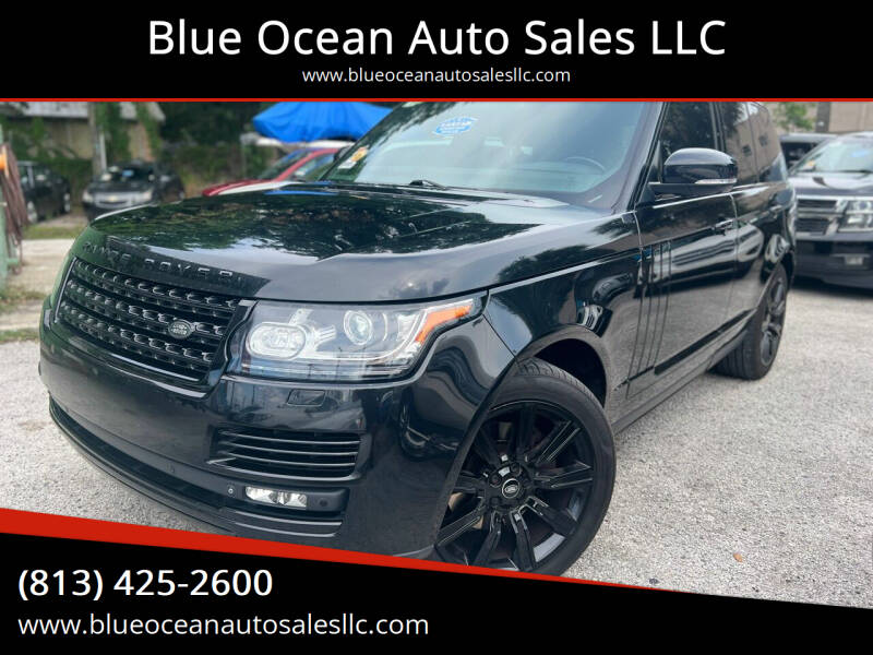 2015 Land Rover Range Rover for sale at Blue Ocean Auto Sales LLC in Tampa FL